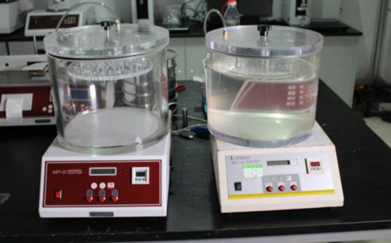 采用賽成MFY-02密封試驗(yàn)儀，對(duì)塑料包裝袋密封性進(jìn)行負(fù)壓法測(cè)試過程圖解